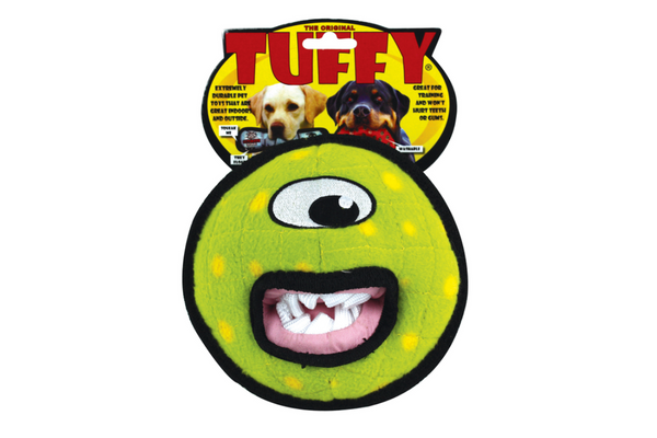Tuffy alien durable dog toy