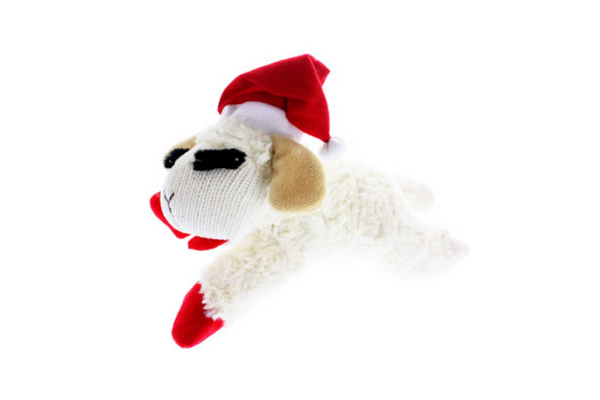 Christmas Lamb Chop Toy - Wags and Wiggles
