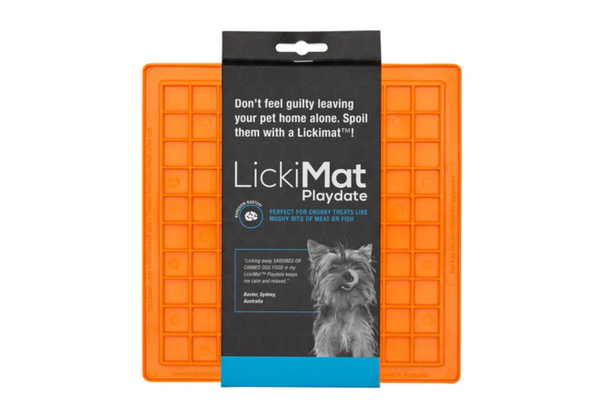 boredom buster and anxiety soother lickimat for dogs