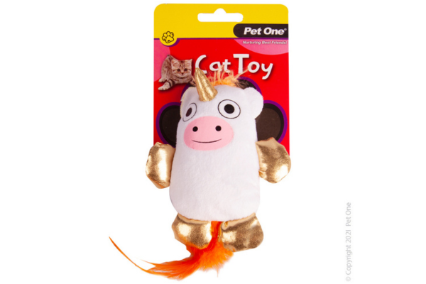 Cat toy moonicorn
