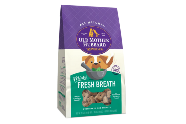 old mother hubbard minty fresh breath dog treats