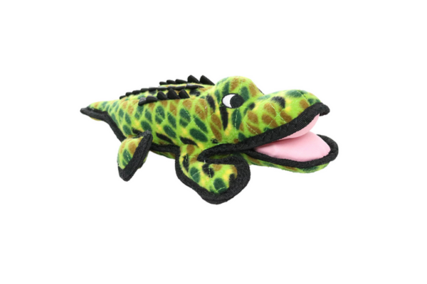 Nz tough dog toy crocodile tuffy