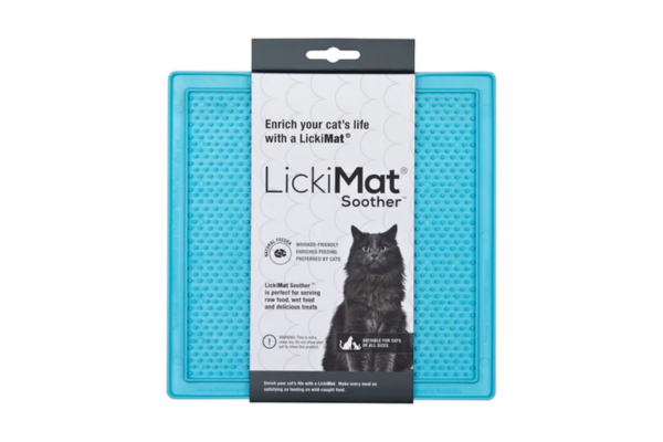 lickimat cat treat anxiety soother enrichment nz