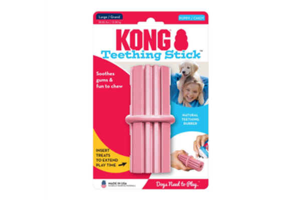 Nz Kong puppy teething stick relief chew toy