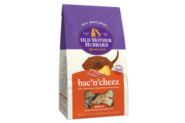 old mother hubbards bacon and cheese treats dog
