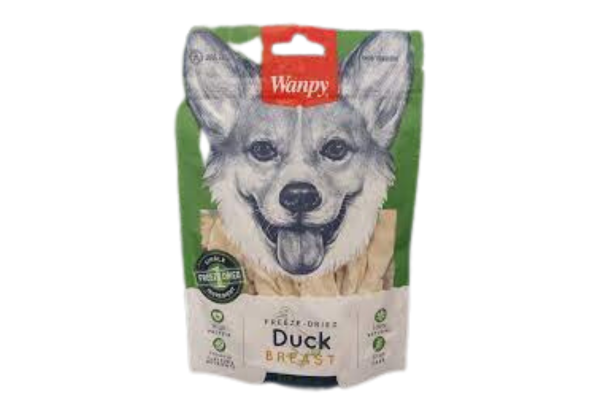Wanpy duck breast nz dog treats