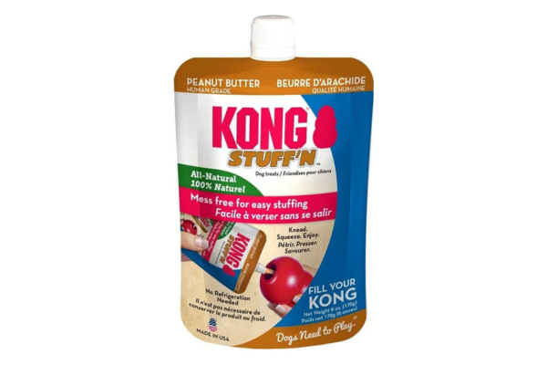 Kongs stuff n peanut butter pouch for treat dispensers nz