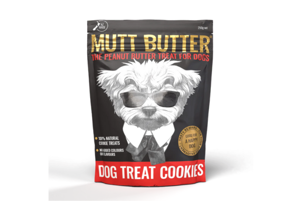 Nz mutt butter peanut butter cookies for dogs and puppies natural
