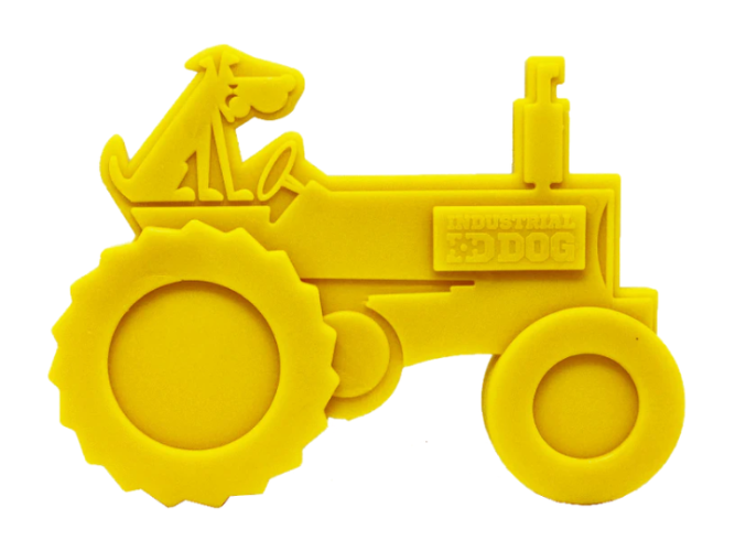 Nz toughest tractor dog and puppy chew toy fun interactive